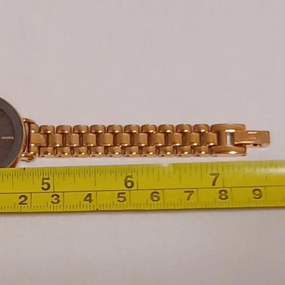 Anne Klein Women's Diamond-Accented Bracelet Watch Rose Gold-Tone New with Tag - Picture 10 of 14